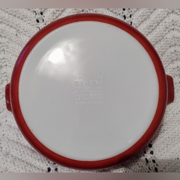 PYREX Vintage Harvest Wheat Nesting Bowl With Lid 475-B 2.5L Vintage - Picture 8 of 10